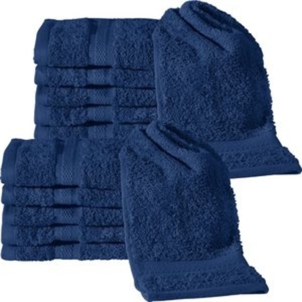 REDBEST Gästehandtuch Gästetuch "Chicago" 12er-Pack, Frottier, Walk-Frottier Uni Bild 6