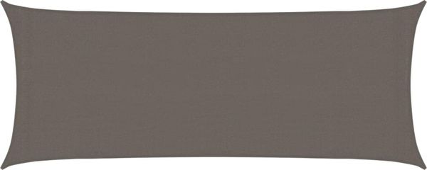 vidaXL Sonnensegel 160 g/m² Anthrazit 2x5 m HDPE 311066