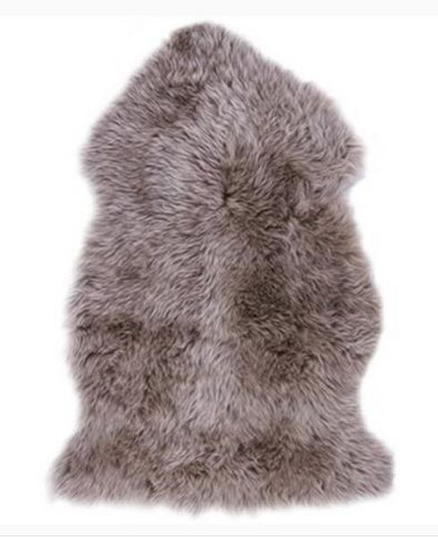 Schaffell natur taupe, ca. 60 x 85 cm