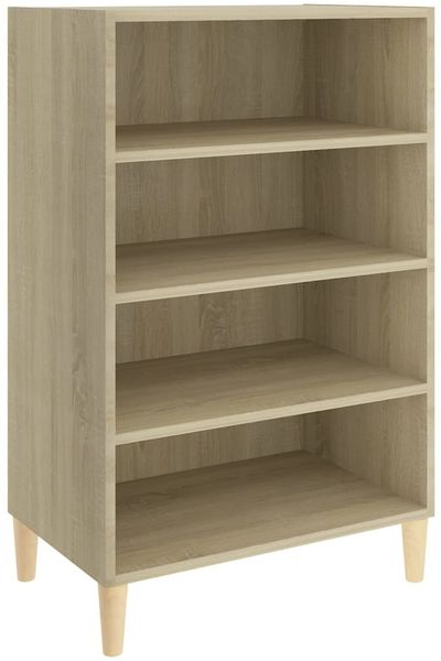 vidaXL Sideboard Sonoma-Eiche 57 x 35 x 90 cm Spanplatte [806124] Bild 2
