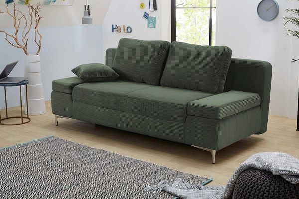 Jockenhöfer Gruppe Schlafsofa Jano, klassisches Schlafsofa mit individuell, verstellbaren Armlehnen