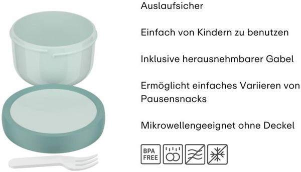 Mepal CAMPUS Fruchtbox 300 ml Food Fest (2025) Bild 3