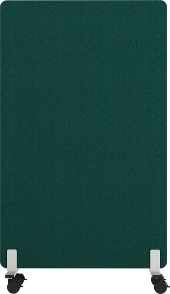 Rheinland Möbel FocusWall STWR1018 – Akustik-Stellwand 1000×1800 mm in Stofffarbe Windjammer inkl. Rollen – Mobile Schreibtisch-Trennwand für Büro & Homeoffice – Schallschutz – Made in Germany