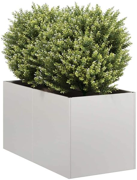 vidaXL Pflanzgefäß 40x80x40 cm Edelstahl 860735