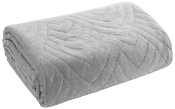 Eurofirany Tagesdecke LUIZ6 Wende-Bettüberwurf aus Samt – gesteppt, in drei Größen, zweiseitig, gesteppte Decke Bild 4