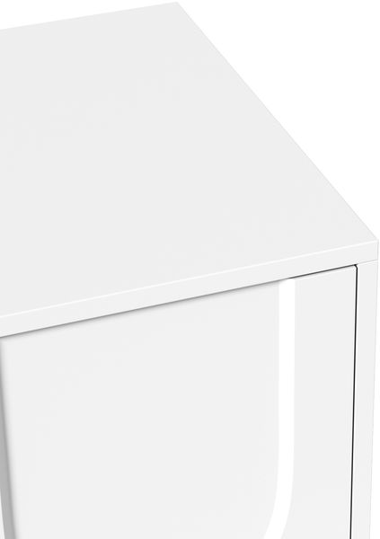 TV-Schrank aus Holzwerkstoff mit Schubladen & Fächern, 180 x 40 x 42 cm, Weiß Bild 10