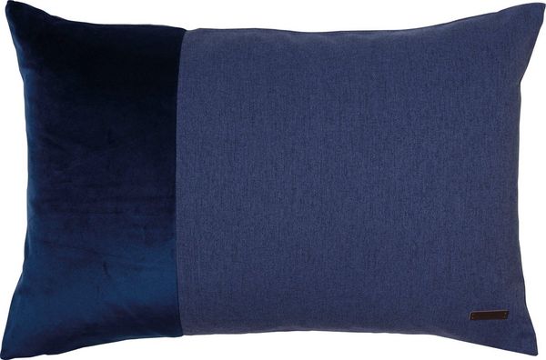 Esprit Dekokissen Harp, mit Keder und Applikation, Kissenhülle ohne Füllung, 1 Stück