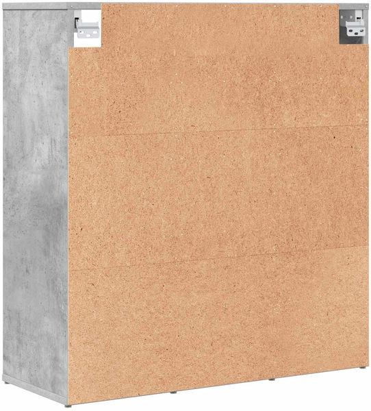 vidaXL Schuhschrank Betongrau 77,5 x 30 x 83,5 cm Holzwerkstoff 808724 Bild 7