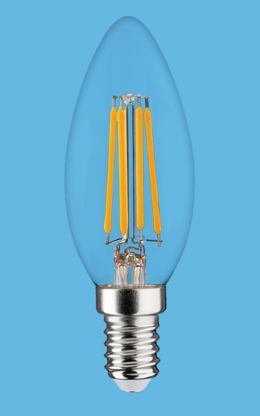 Synergy 21 LED Retrofit E14 Kerze milchig 4,5W ww