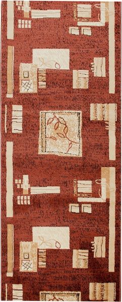 Tapiso Läufer ATLAS, rechteckig, Höhe: 8 mm, Meterware Flur Kurzflor Küche Wohnzimmer Schlafzimmer