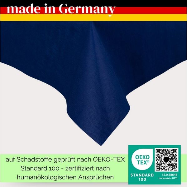 Sensalux Tischdecke Sensalux italienische Landhaus Tischdecke, Karo, 1m x 1m