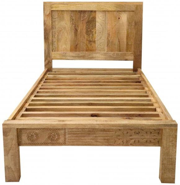 Bett Manu 90x200 aus Mangoholz