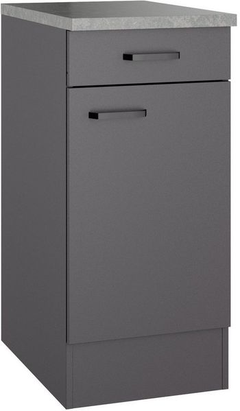 OPTIFIT Unterschrank OPTImulti Breite 40 cm, mit 1 Tür, 1 Schubkasten, 1 Einlegeboden