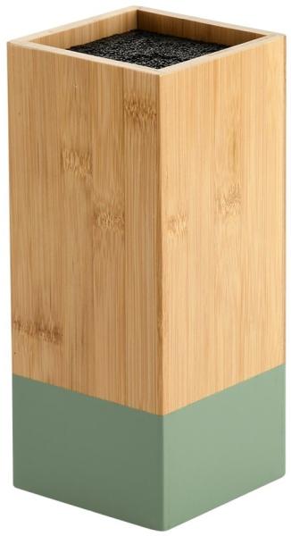 KESPER® Messerblock Messerhalter mit Kunststoffborsten zum variablen Platzieren der Messer (1tlg), aus FSC®-zertifiziertem Bambus, Höhe ca. 23 cm