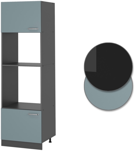 Vicco Küchenmöbel Blau-Grau 60 cm, R-Line Bild 6