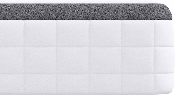 vidaXL Matratze Weiß und Grau 100 x 200 cm Bonell Feder 4106440 Bild 5