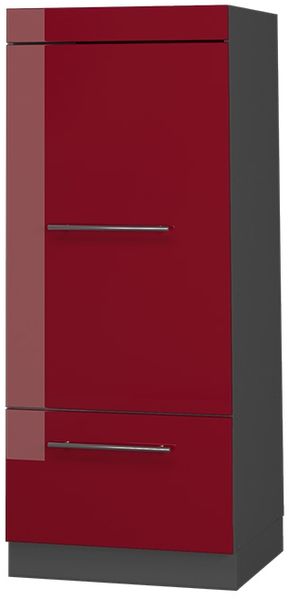 Mikrowellenschrank Fame-Line Bordeaux Hochglanz 60 cm Vicco