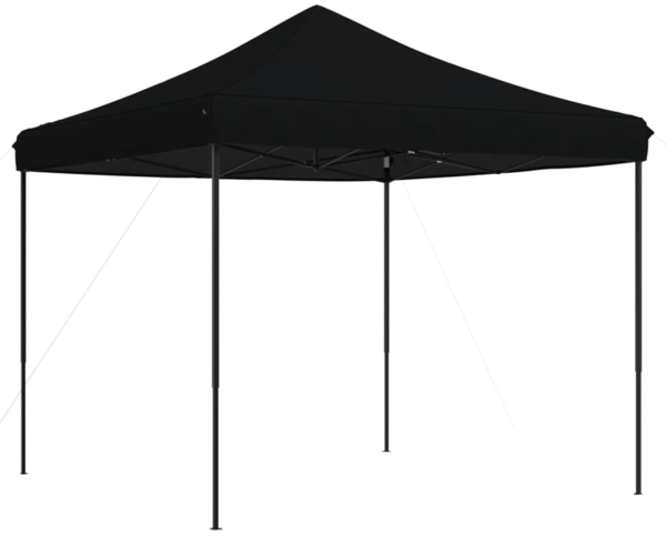 vidaXL Partyzelt Faltbar Pop-Up Schwarz 292x292x315 cm 4004920
