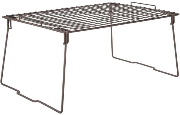 mDesign Regaleinsatz Schrankeinsatz Organizer faltbar stapelbar Metall Bronze