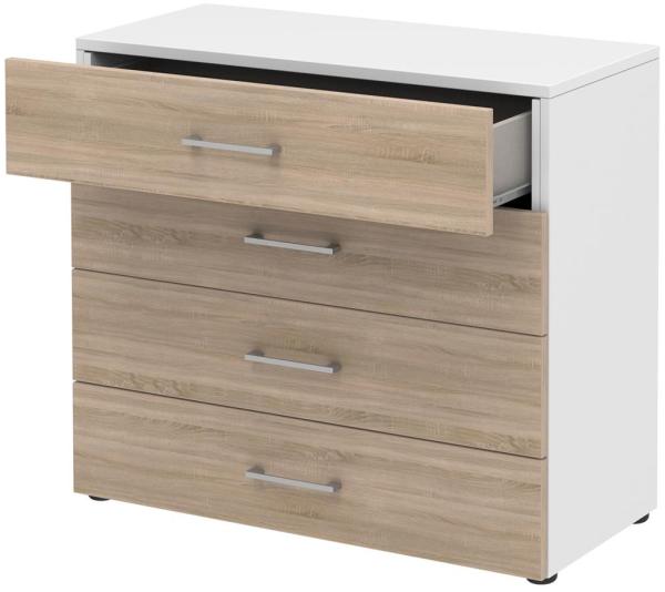 Kommode in Sonoma Eiche - 80x72x34,4cm (BxHxT) Bild 3