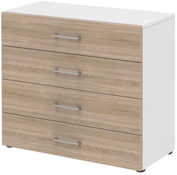 Kommode in Sonoma Eiche - 80x72x34,4cm (BxHxT) Bild 1