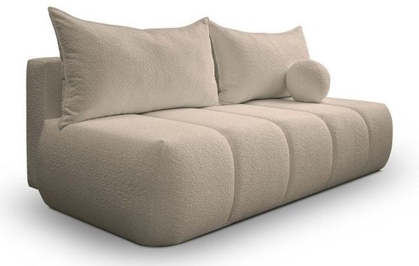 Kaiser Möbel Schlafsofa Dreisitziges Sofa PIANO mit Schlaffunktion, Komfortabel, praktisch und freistehend Bild 4