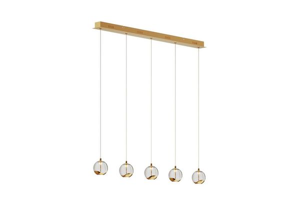 Lucande Hängeleuchte Hayley, 5 x 5 W LED, warmweiß
