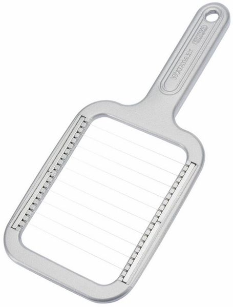 Westmark Butterteiler/-portionierer, Aluminium/Rostfreier Edelstahl, 25,8 x 11,5 x 1,3 cm, Portionetto, Grau, 32002260