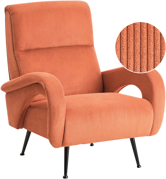 Sessel SVALOV Cord Orange
