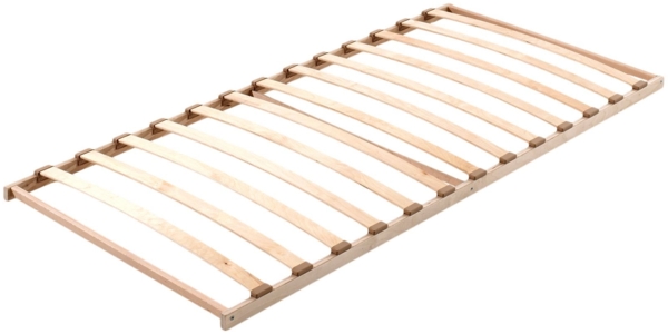 Lattenrost Kasilda 200x90x6 Federholzrahmen Schichtholz Natur