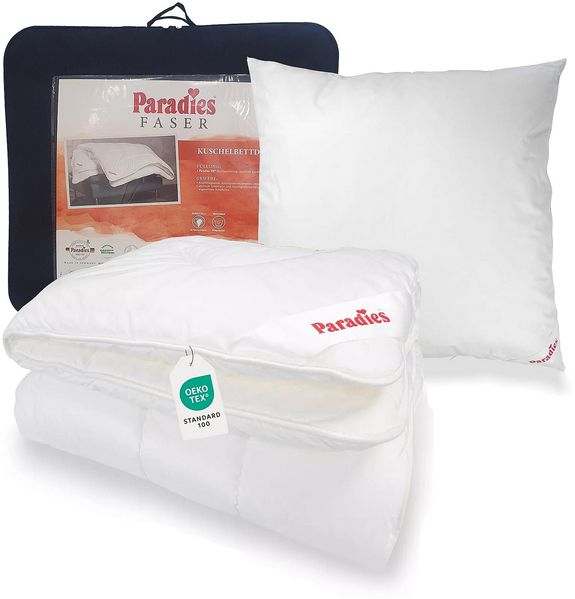 Paradies Winterdecke Bettenset Halia extra warm + Kissen Softy 135x200