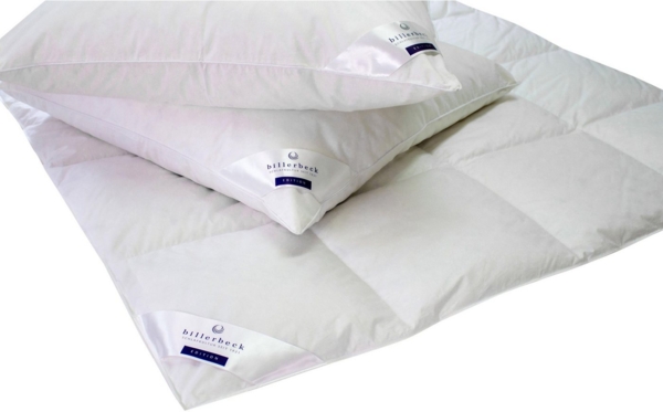 billerbeck Daunenbettdecke Enisa 80, Bettdecke in 135x200, 155x220, 200x200 cm, Füllung: 80% Daunen, 20% Federn, Bezug: 100% Baumwolle, Die winterwarme Daunendecke Bild 2