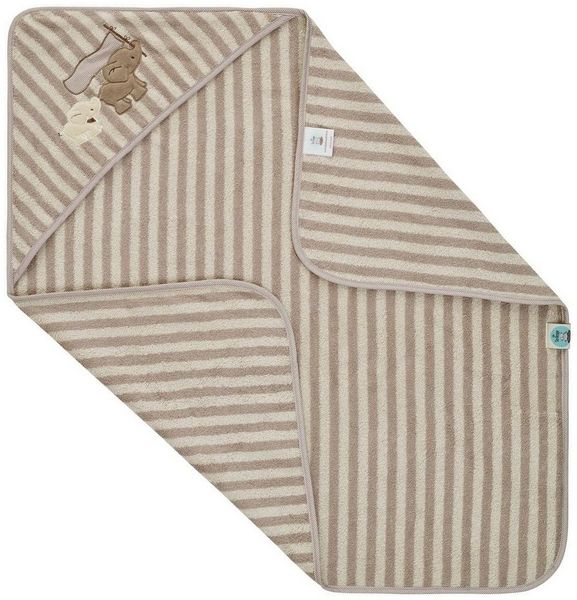 SEI Design Kapuzenhandtuch Kapuzentuch 80x80 Baby Handtuch mit Kapuze, Frottee (Liebevoll verpackt in einem hochwertigen Geschenkkarton – ideal zum Verschenken), Ideal als Badeponcho und Kuscheldecke