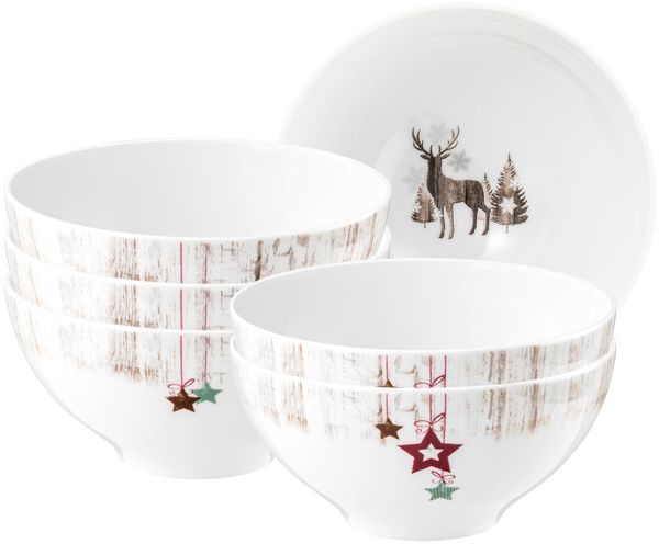 Seltmann Weiden Life Christmas Schüssel ø 15,5 cm 6er Set
