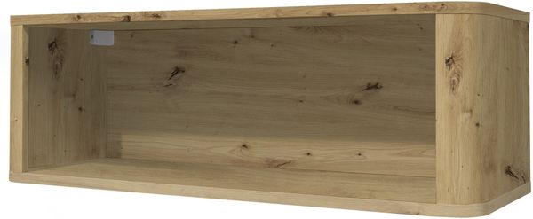 Hängeregal >Lilly< (BxHxT: 90x31x32 cm) in asteiche - 90x31x32cm (BxHxT)