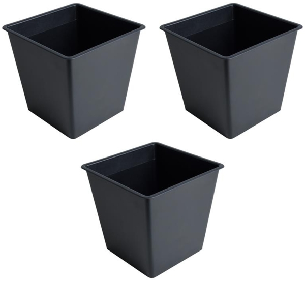 Blumentopf Einsatz Pflanztopf 3er Set Anzuchttopf Kunststoff Blumenkübel