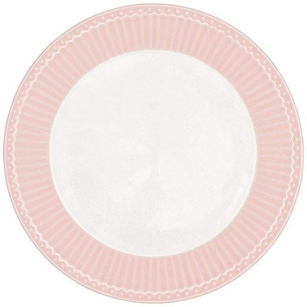 Greengate Frühstücksteller Alice Frühstücksteller pale pink 23 cm