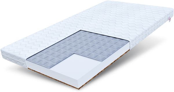 Matratze 90x180 cm Kaltschaum BABY COMFORT H2 H3 9 cm Babymatratze Schaum Kokos Buchweizen