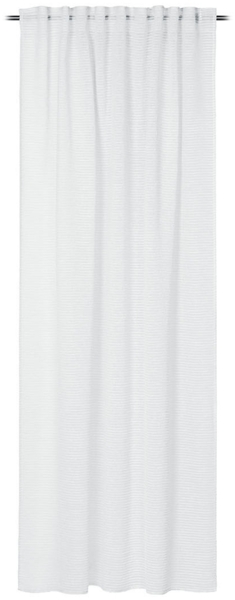 Fertigvorhang DEVIN weiß (BH 140x245 cm)