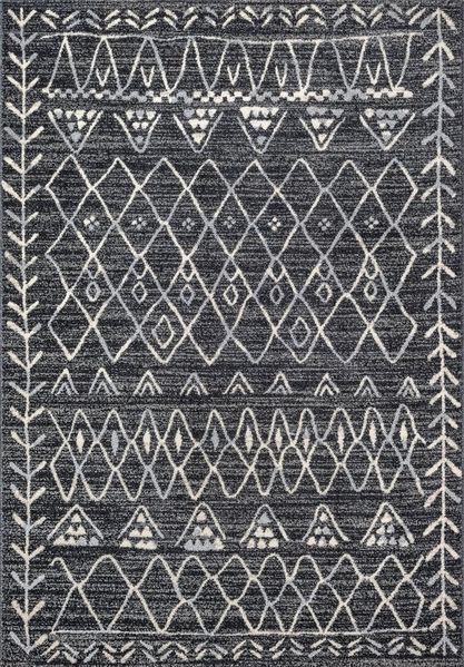 Sanat Teppich Boho 8200, rechteckig, Höhe: 10 mm, Kurzflor, robust, Boho, Scandic, für Fussbodenheizung geeignet