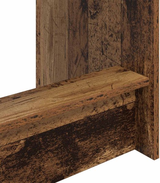 vidaXL Bett-Schreibtisch Altholz Holzwerkstoff 100 x 45 x 75 cm 893737 Bild 7