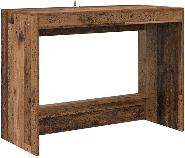 vidaXL Bett-Schreibtisch Altholz Holzwerkstoff 100 x 45 x 75 cm 893737 Bild 2