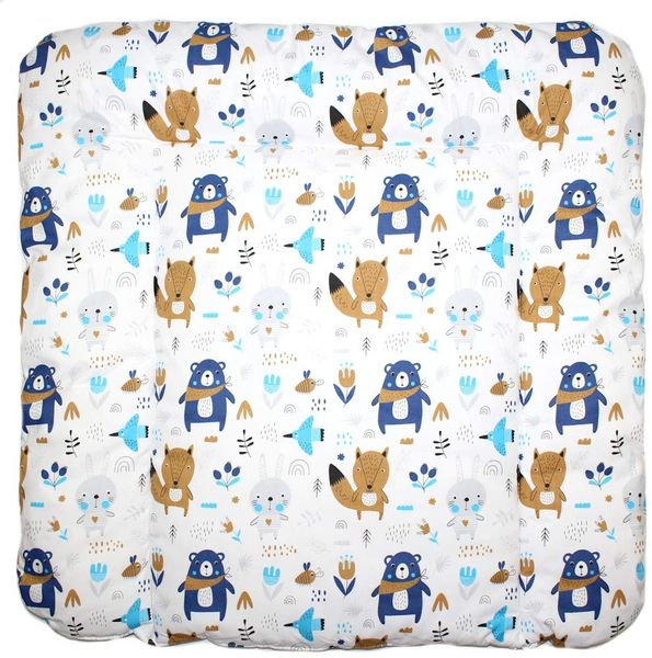 Baby Auflage Wickelauflage - Boho - 70x50 cm 70x70 cm 70x85 cm Wickeltischauflage (70x70 cm)