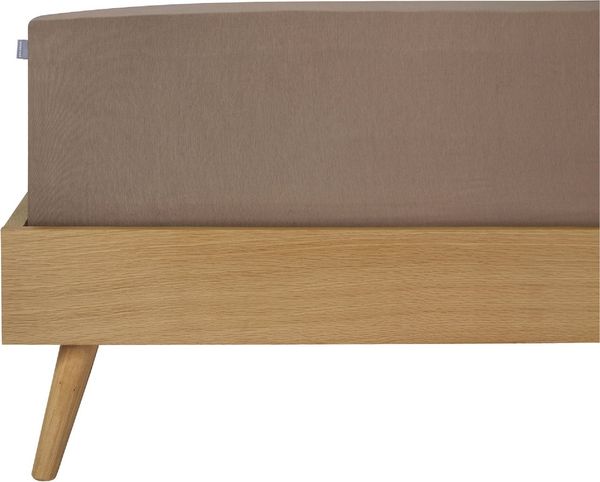 Schiesser Spannbettlaken Elli - 97/3 - 180 x 200 cm - Braun
