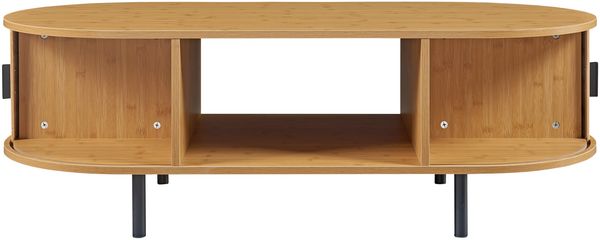 Couchtisch Tvedestrand 120x55x40 cm Bambus Natur [en. casa] Bild 5