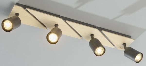 Spotleiste SANSIBAR ODDE BHT 66x13x10 cm braun