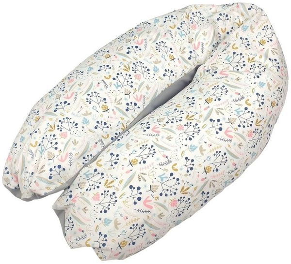Babymajawelt Stillkissen Stillkissen mit Perlenfüllung, Schwangerschaftskissen, Seitenschläferkissen inkl. Bezug, Mikroperlenfüllung 1-2mm, XL 190x64, Made In EU, Prall gefüllt, Individuell anpassbar