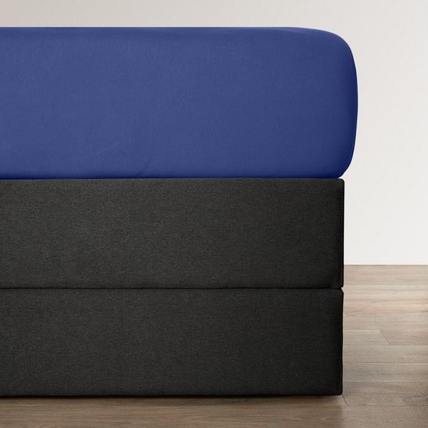BETTWARENSHOP Spannbettlaken Boxspring, Jersey, Gummizug: Rundumgummi, (1 Stück), elastisch für extra hohe Matratzen