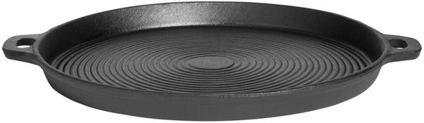 Gusseisenkuss® Gusseisenpfanne mit Griffen Ø 35 cm Gusspfanne Gusseisen