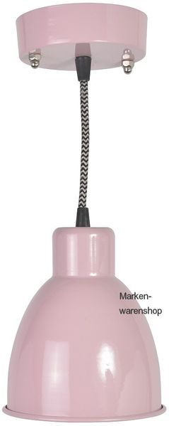 Ib Laursen - Pendellampe Rosa (0498-07) Pendel Lampe Hängelampe Landhaus Chabby